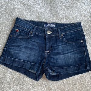 Dark wash Hudson shorts